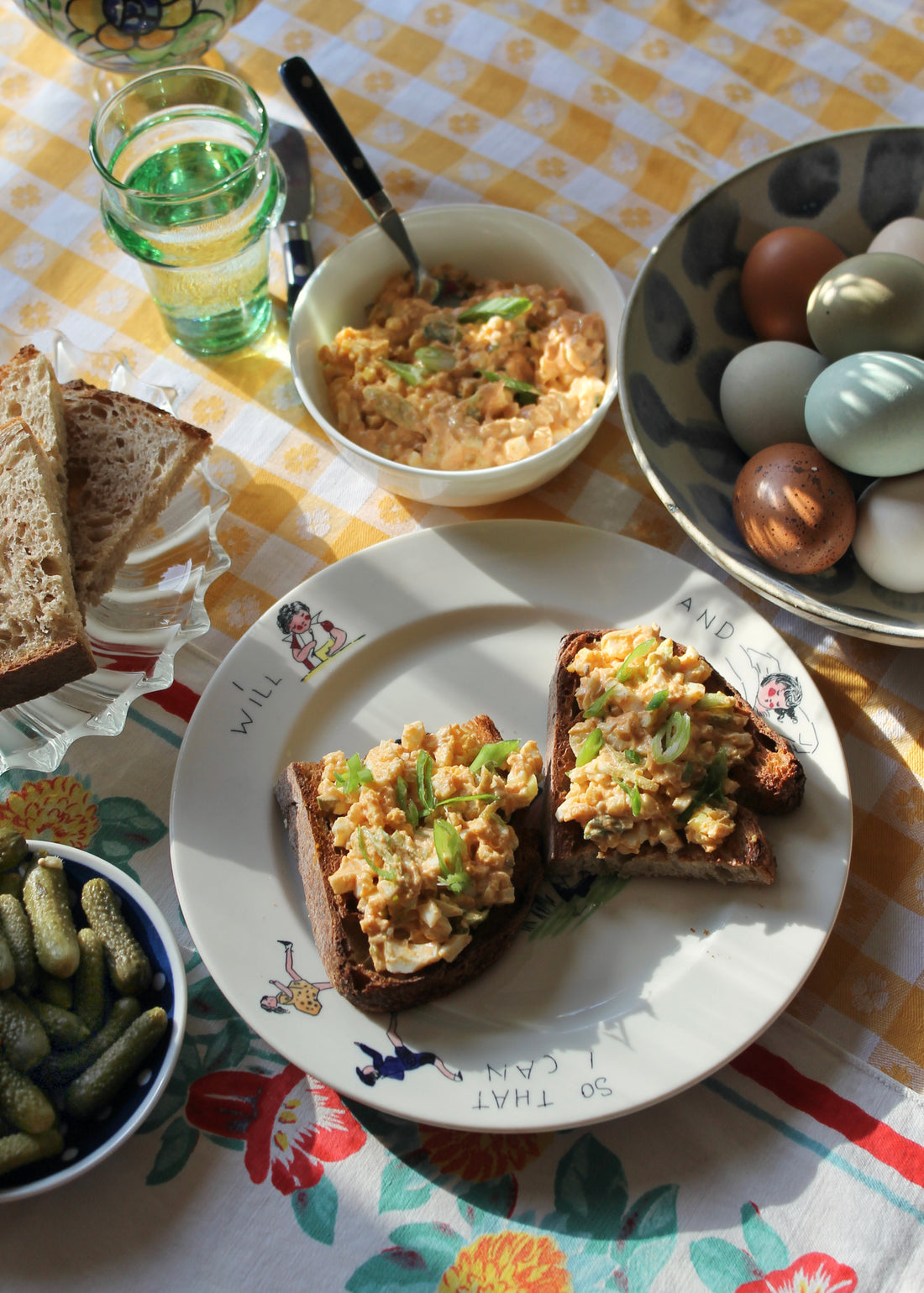 Sunny Foods | Hungarian Jewish Eggs on Toast